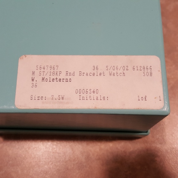 🌸TIFFANY MENS PORTFOLIO WATCH. - Picture 7 of 7